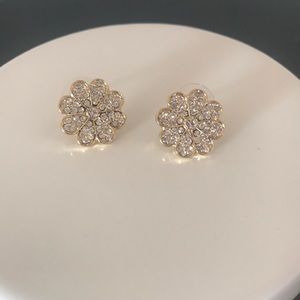 Gold Flower Earrings